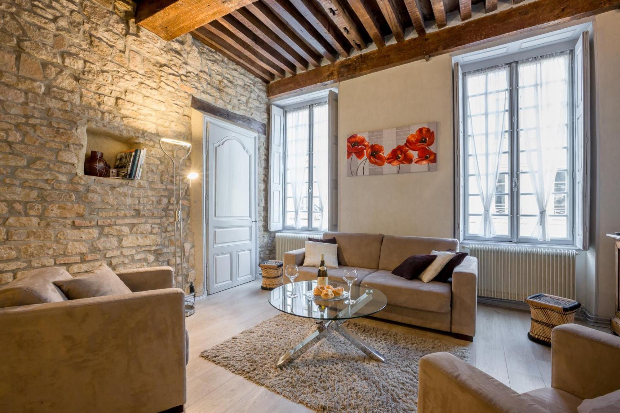 Residence Beaune Sweet Home, 4 Appartements D'Exception Avec Parking Inclus Стая снимка