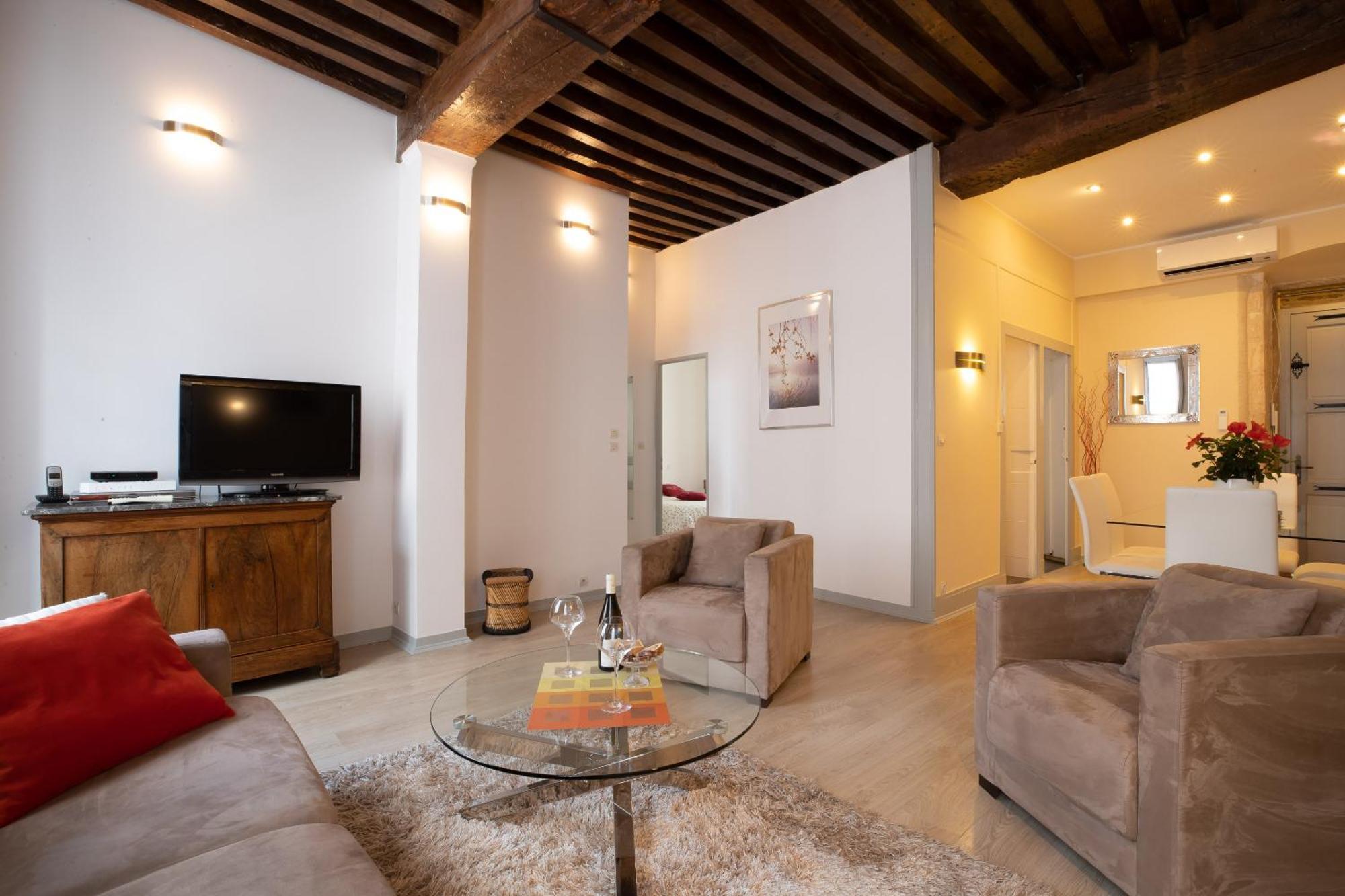 Residence Beaune Sweet Home, 4 Appartements D'Exception Avec Parking Inclus Стая снимка