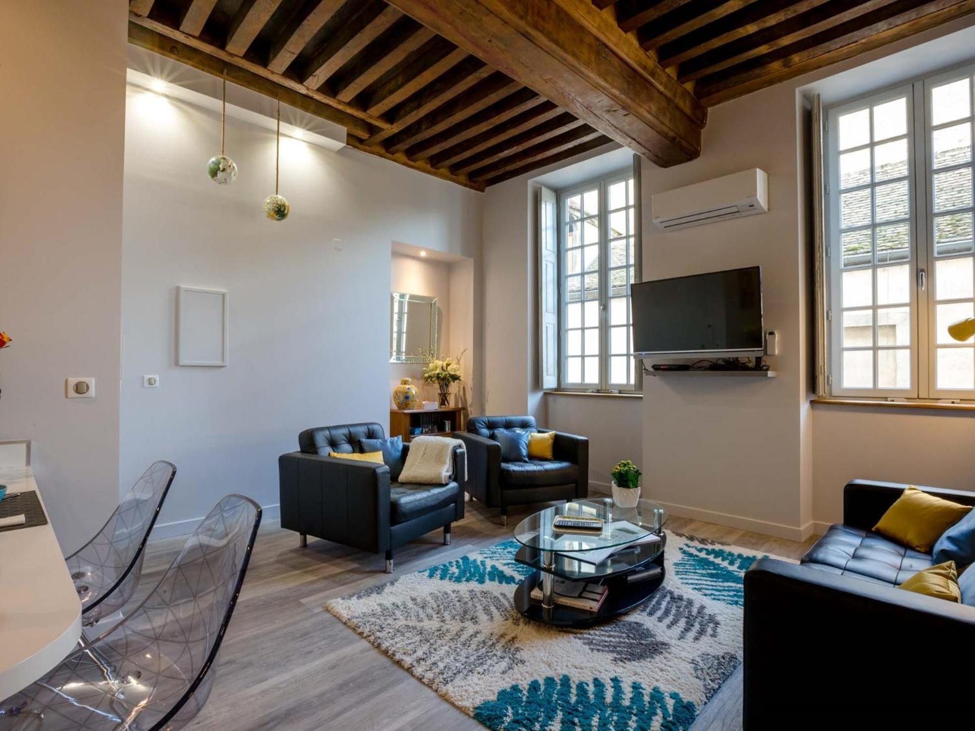 Residence Beaune Sweet Home, 4 Appartements D'Exception Avec Parking Inclus Стая снимка